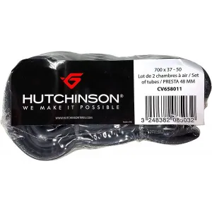 Набір з 2х камер Hutchinson 700X37-50 FV 48 MM