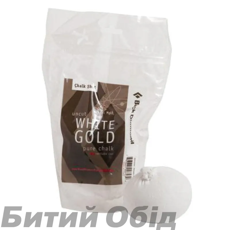 Магнезія Black Diamond White Gold Refillable Chalk Shot (No color, One Size)