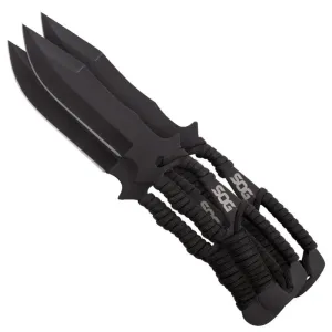 Набор ножей SOG Throwing Knives (3 шт.) (Paracord Wrapped Sheath)