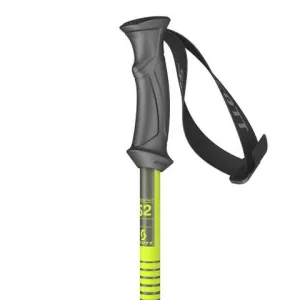 Палки горнолыжные SCOTT 540 P-LITE black ultra lime 