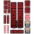 Набор наклеек RockShox KIT 35MM DC SILVER/RED BXR