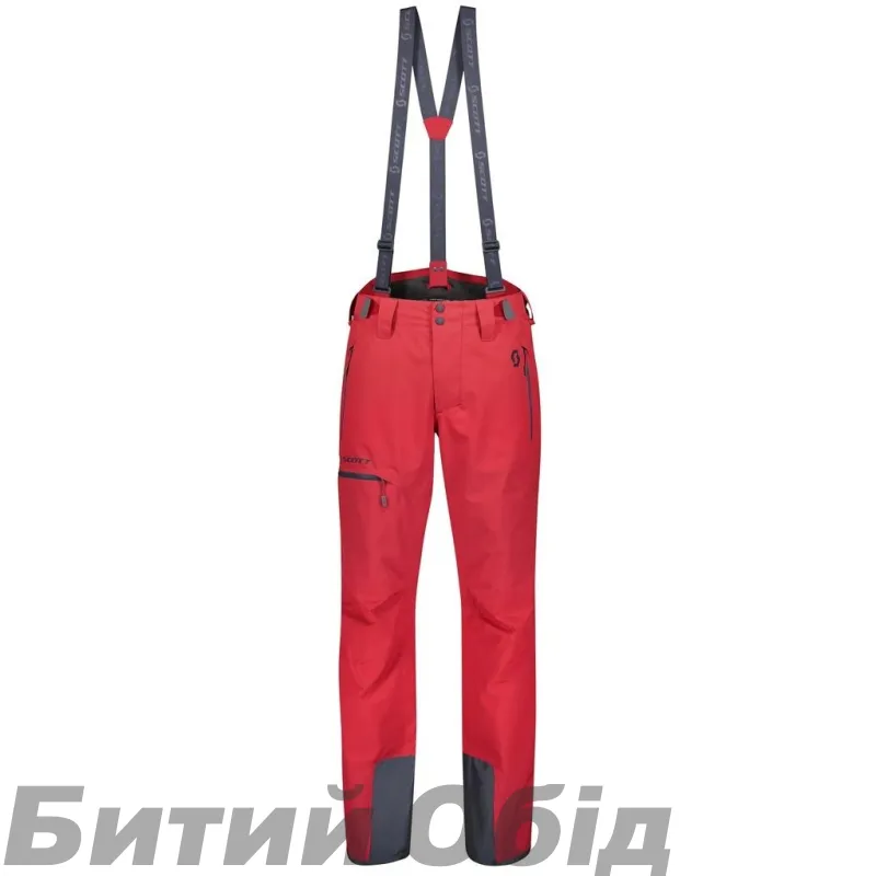 Штаны SCOTT ULTIMATE GTX красные 