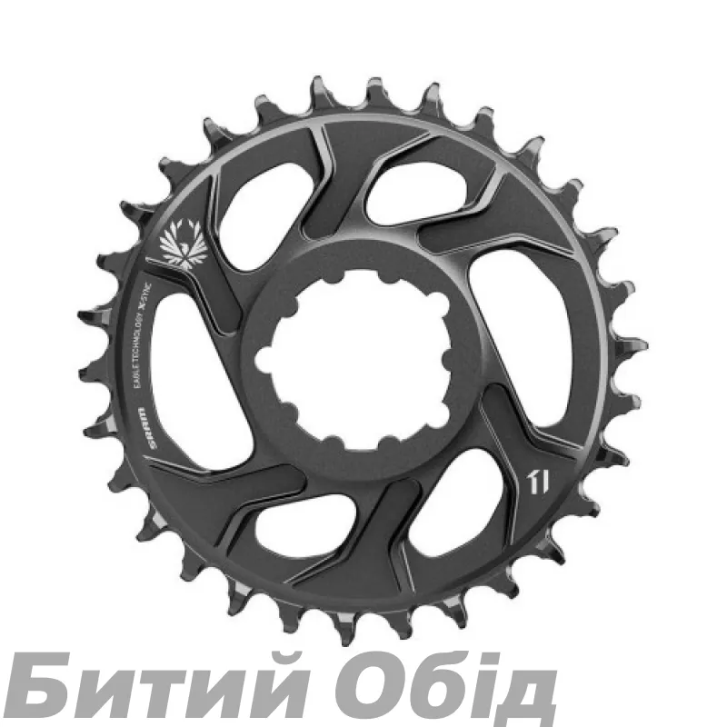 Зірка SRAM X-SYNC EAGLE DM 34T 3 OFFSET B BLK