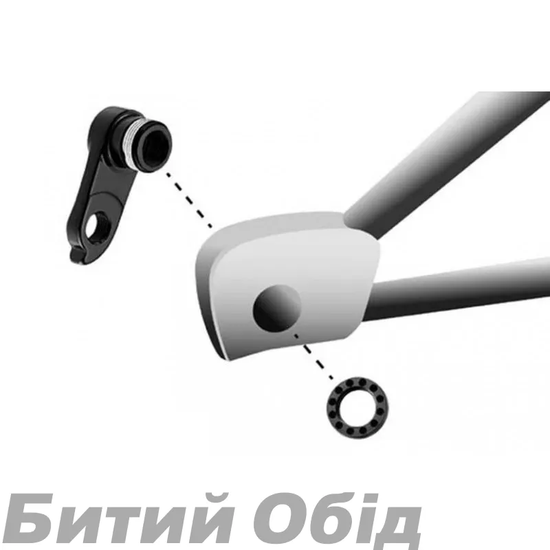 Держатель заднего переключателя KTM, аналог Pilo D476