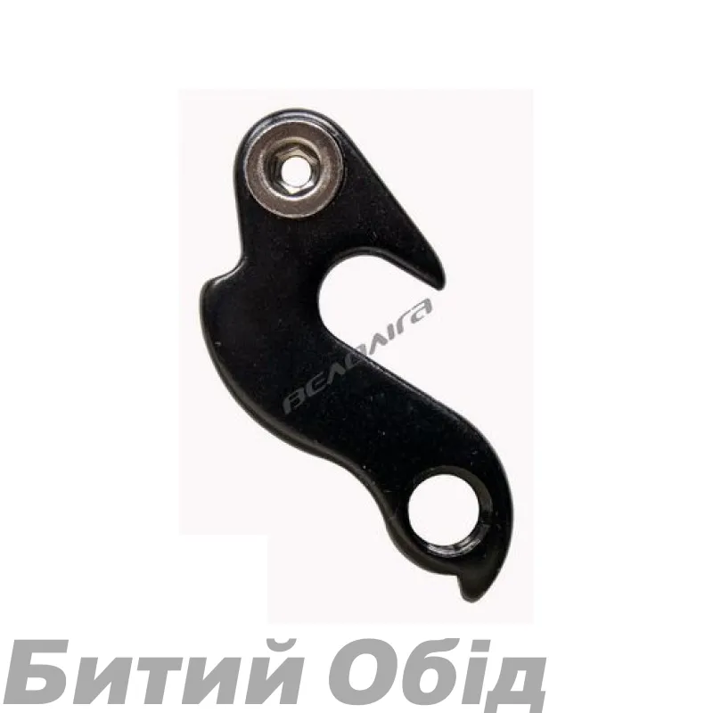 Держатель заднего переключателя KHS #73-079-145, BMC #201796, Electra #W368797, Fuji #D015, D016 or D017, Zip/Raleigh # HW-DHG-015, Jamis #12-1855, Kona Hanger Type HR, Marin #6, Lapierre # 02015566, Lemond| серьга на раму | сменный крюк | велопетух