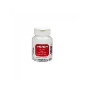 Концовка троса SRAM 1.2mm Silver 500-count Jar