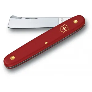Ніж садовий Victorinox Budding Combi 100мм,2функ,червон.мат 3.9020 (блістер)