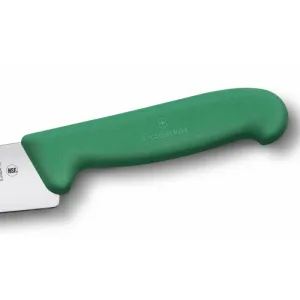 Ніж кухонний Victorinox Fibrox Carving обробний 15 см зелений (Vx52004.15)