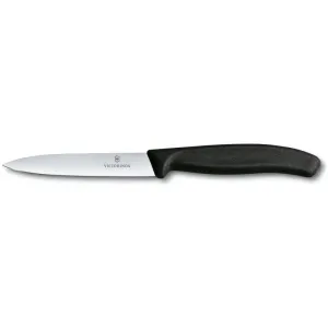 Ніж кухонний Victorinox SwissClassic Paring 10 см чорний (Vx67703)