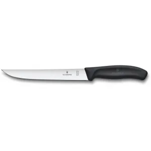 Кухонний ніж Victorinox SwissClassic Carving 18см з чорн. ручкою (блістер)