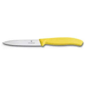 Нож кухонный Victorinox SwissClassic Paring 10 см желтый