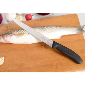 Ніж кухонний Victorinox SwissClassic Filleting Flex філейний 20 см в блістері (Vx68713.20B)