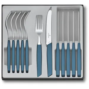 Набір кухонний Victorinox Swiss Modern Table Set 12шт (6 ножів tomato, 6 вилок)