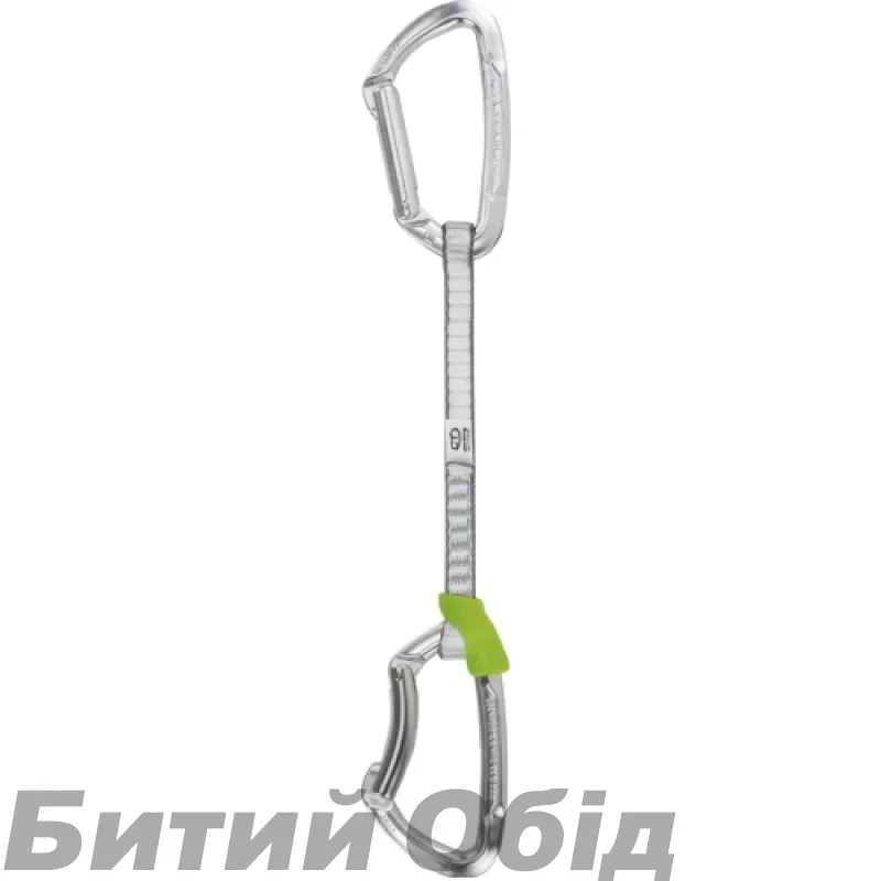 Оттяжка с карабинами Climbing Technology Lime set 17 cm DY