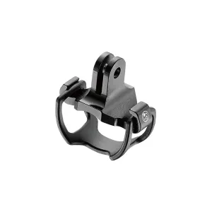 Кронштейн-конвертер Fouriers GP02 для кріпл.фари в GoPro Mount Full CNC алю/сілікон 17г чорн