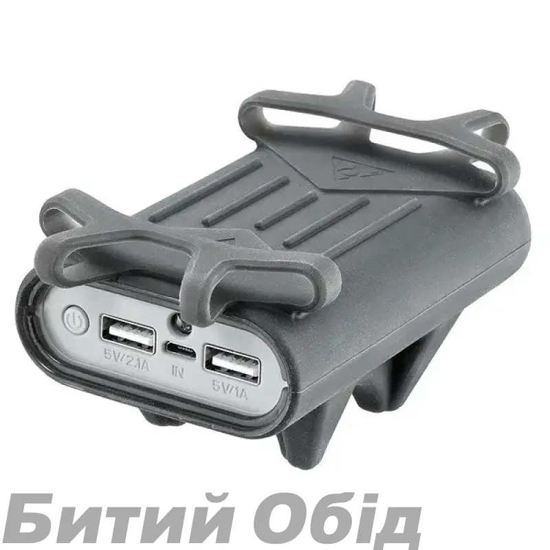 Крепление для телефона Topeak Smartphone Holder Rowerpack с аккумулятором 7800mAh