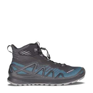 Черевики LOWA Merger GTX MID steel blue-anthracite 
