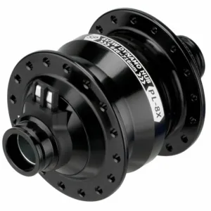 Втулка-динамо SHUTTER PRECISION SP PL-8X 32H 15X100mm CENTER  LOCK  передняя черная