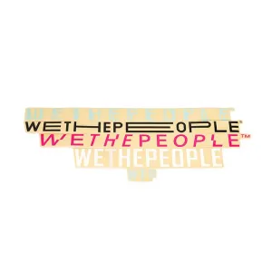 Набір наліпок WeThePeople 4BIG Sticker Set 4 шт.