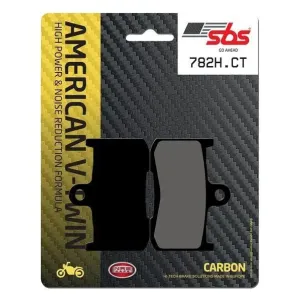 Гальмівні колодки SBS High Power Brake Pads, Carbon 782H.CT