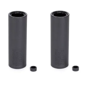 Пеги WeThePeople TEMPER 14mm incl. 10mm Adapter 4.55" Cr-Mo/Nylon черный (пара)