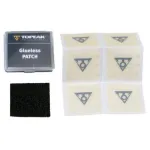 Велоаптечка Topeak Glueless Patch Kit б/клей латки 6шт+наждак+пласт футляр діспл 20кпл Велоаптечка Topeak Glueless Patch Kit б/клей латки 6шт+наждак+пласт футляр діспл 20кпл