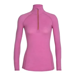 Футболка с длинным рукавом ICEBREAKER 150 Zone LS Half Zip WMN Cosmic/Grape S