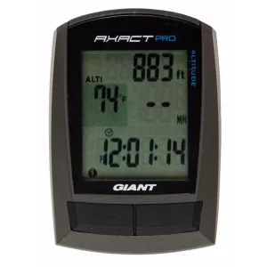 Велокомпьютер Giant Axact PRO мульт.функц т.сер