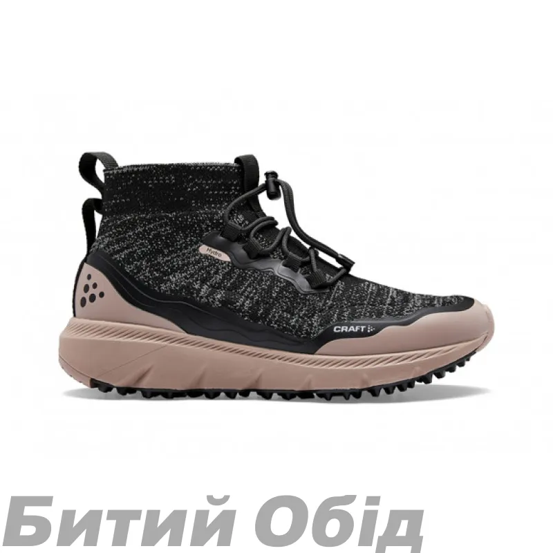 Кроссівки Craft Nordic Fuseknit Hydro Mid Woman BLACK MELANGE/HINT 