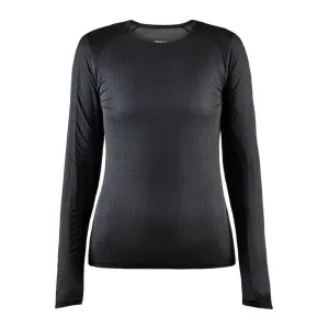 Термокофта Craft Pro Dry Nanoweight LS Woman black 