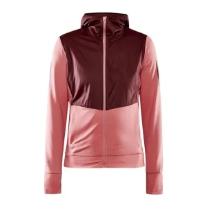 Куртка Craft ADV Charge Jersey Hood Jacket Woman CORAL/TRUFFLE  Куртка Craft ADV Charge Jersey Hood Jacket Woman CORAL/TRUFFLE