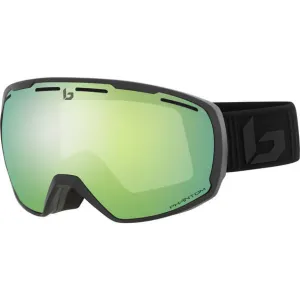 Маска горнолыжная Bolle LAIKA MATTE BLACK CORP PHANTOM GREEN EMERALD