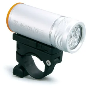 Фара пер диод Topeak WhiteLite DX 3 бел диоды 3 функц с/бат серебр 40г