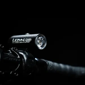 Передний свет Lezyne CLASSIC DRIVE 500+ FRONT Черный матовый 500 люмен Y17