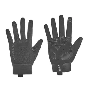 Велорукавиці довг пал Giant Gripp чорн M