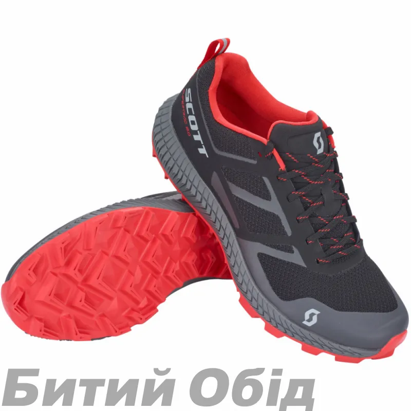 Кросівки SCOTT SUPERTRAC 2.0 чорний/червоний 