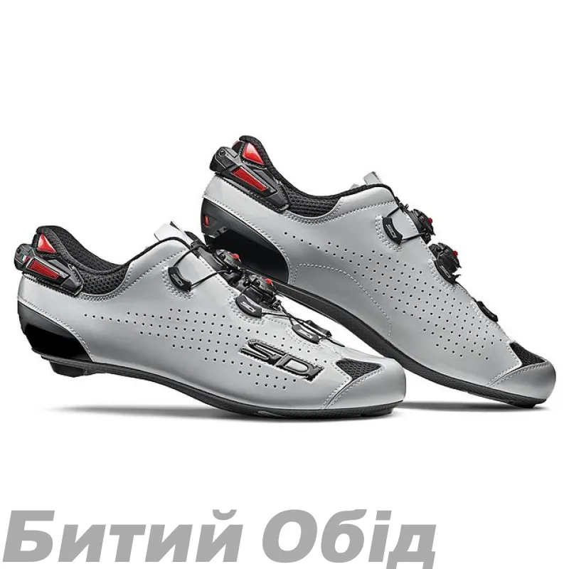 Велотуфлі Шосе Sidi Shot 2 Black-Grey Lucido 