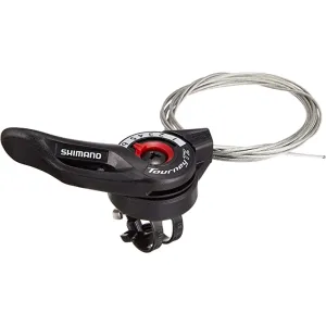 Шифтер SHIMANO SL-TZ500 правий 7-швидк. (індексний) трос, чорний Шифтер SHIMANO SL-TZ500 правий 7-швидк. (індексний) трос, чорний