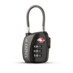 Замок Osprey Travel Sentry Cable Lock black - O/S - черный