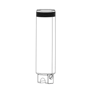 Шток RockShox DAMPER BODY/IFP Deluxe/Super Deluxe BR BLK 