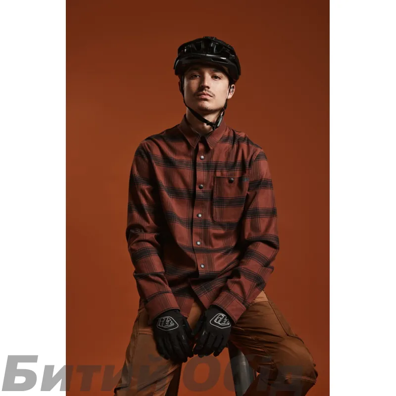 Сорочка TLD GRIND FLANNEL STRIPE [RUSSET]