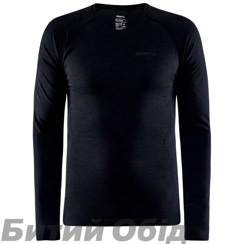 Термокофта Craft CORE Dry Active Comfort LS Man 999000 black 