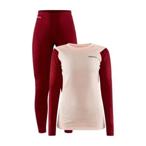 Термокомплект Craft Core Warm Baselayer Set Woman red 