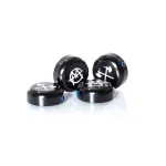 Заглушки руля Demolition X Markit AL-7075 алюминиевые, черные