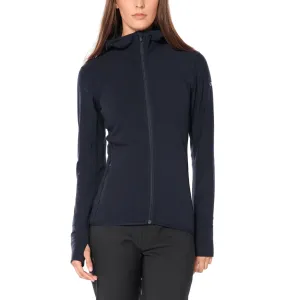 Худи Icebreaker Descender LS Zip WMN Midnight Navy S