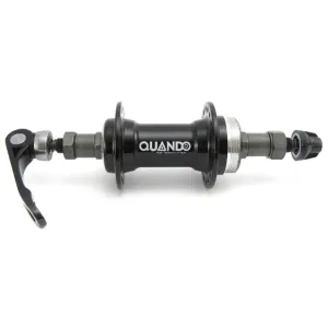 Втулка задн. Quando KT-A12R 36H под V-brake QR 145mm, 7 ск., под эксцентрик алюмин черная