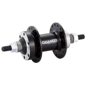 Втулка задн. Quando KT-TD6R 36H під диск QR 175mm 7ск., на гайках алюміній чорна