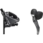 Тормоз гидравл диск Shimano RX810 GRX, передний (левая тормозная ручка BL-RX810, калипер, гидролиния 1000мм)