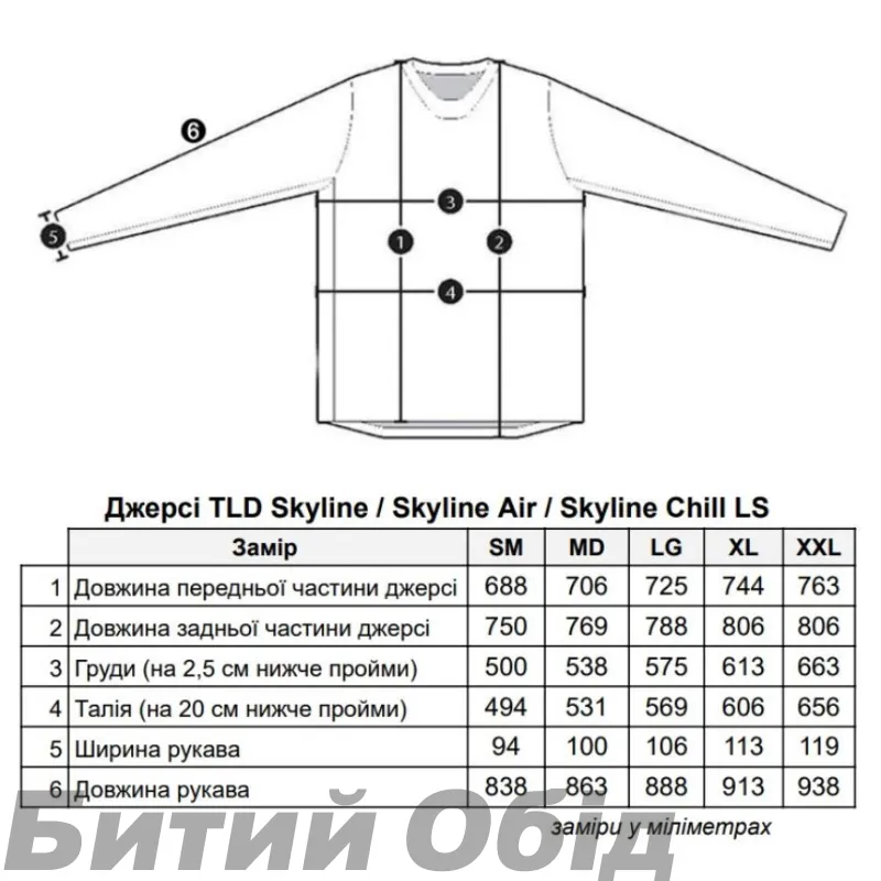 Джерсі TLD SKYLINE LS JERSEY [JET FUEL GRAY] 