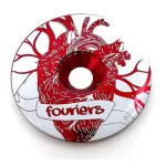 Крышка выноса руля Fouriers Print 1-1/8" алю 5г алю.болт 